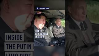 Footage from inside Putin and Kim ride in luxury Aurus limo released