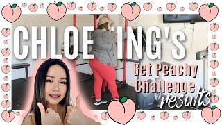 I tried the Chloe Ting Get Peachy Challenge | Losing 200 lbs | Weight Loss Journey | My RESULTS