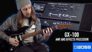 BOSS GX-100 Playthrough | Factory Presets Demo