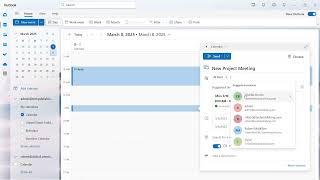 How to Setup Calendar Meetings and Invites in New Outlook 365