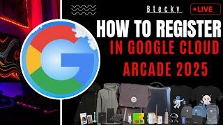 How To Register In Google Cloud Arcade 2025 || Free Swags & Goodies || Must Watch!!