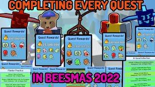 I Completed Beesmas 2022