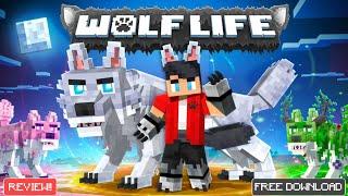  WOLF LIFE Minecraft Map - Review!!