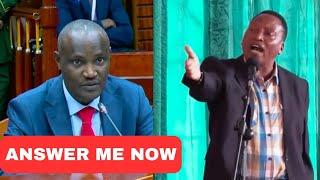 LISTEN TO CS MBADI ALMOST RUN, ANSWERING TOUGH QUESTIONS SWEATING ON FINANCING RUTO-ADANI JKIA SALE!