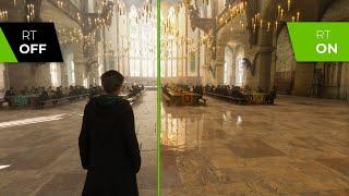 Hogwarts Legacy -  Ray Tracing On/Off Comparison | Enhanced .ini MOD | RTX 4090