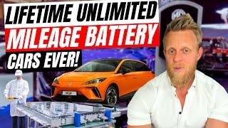 MG shocks the auto industry with world-first lifetime battery warranty