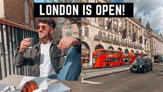 LONDON IS FINALLY OPENING UP | WEEKEND VLOG | Luke Catleugh