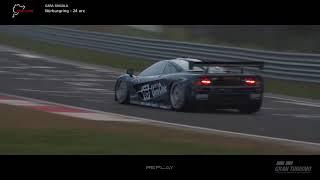 Gt sport  setup Mclaren F1 Gtr Bmw95 Nurburgring Playstation4 HD    T300alcantara  + t3pa-Pro