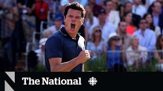 #TheMoment Canadian Milos Raonic smashed a tennis record