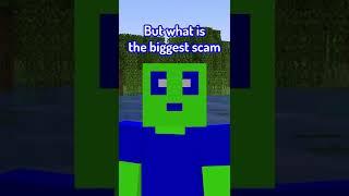 the biggest scam in minecraft history... #shorts