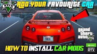 HOW TO ADD YOUR FAVOURITE CAR IN GTA 5 || HOW TO INSTALL CAR MODS IN GTA 5 || ADD-ON CAR MOD GTA V