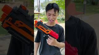 SH - Cuộc Thi đọ súng to và nhỏ, loại nào xịn sò nhất || Small & Big Nerf Gun #shorts