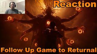 Just A Gamer Reacts | Saros - Reveal Trailer