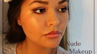 Актуальный осенний макияж Nude makeup/Естественное контурирование лица