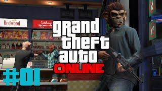 (PS3) Grand Theft Auto V: GTA Online Gameplay #1 (Back Online)