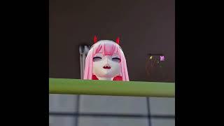 Darling in the FranXX Zero Two Bathroom Vine