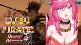 Dynasty Warriors 4: Wu - Act 4 - Showdown at Chi Bi | Gan Ning is Lu Bu but Pirate