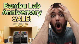 Bambu Lab Anniversary Sale Details Dropped! AWESOME DEALS!