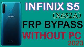 Infinix X652A frp bypass/Infinix s5 frp bypass latest update