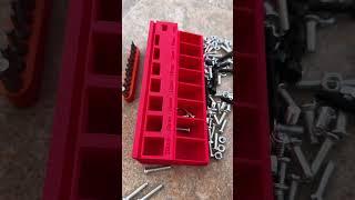 How can you easily spread the bolts by size #asmr #woodworking