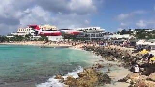 St. Maarten - The Lowest Plane Landing - SXM Maho - PAWA Airlines