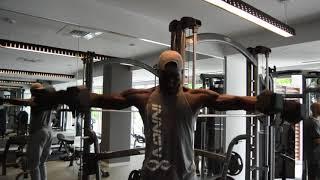 Intense Shoulder Specific Workout For Muscular Deltoids by Tony Thomas Sports