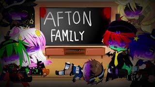 Security Breach react to Afton Family memes + FNAF memes ||READ DESC