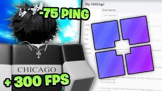 BEST Bloxstrap/Roblox Settings for PING and FPS (ZERO DELAY )