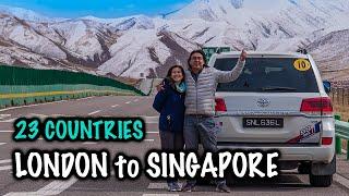 From London to Singapore via Iran, China, Turkmenistan, Bosnia, Albania & Kyrgyzstan