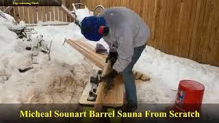 HOW TO BUILD A SAUNA YOURSELF BUILDING A DIY SAUNA #sauna