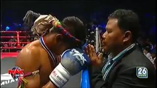 THOEUN THEARA (CAMBODIA)VS BOONLONG (THAILAND) IN MAX MUAY THAI 2019