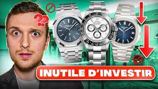 Vous ne devez pas investir dans les montres ! La réaction d'un expert