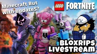 Roblox gamer tries out Lego Fortnite! (Very Cool) - BloxRips Livestreams