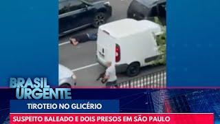 Tiroteio no Glicério: suspeito baleado e dois presos | Brasil Urgente