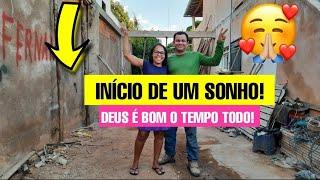 DIÁRIO DE OBRA|#1|REALIZANDO SONHO|Canal Fernanda Ribeiro