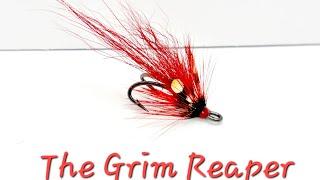 Fly Tying the Grim Reaper Salmon fly