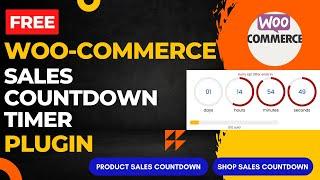 Free WooCommerce Sales Countdown Timer plugin Tutorial | Product countdown timer