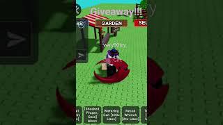 Giveaway #viralvideos #roblox #gaming #giveaway #trending #freerobux #technogamerz #growagarden