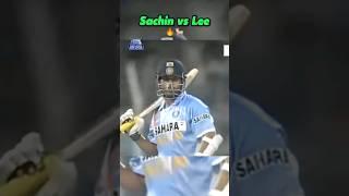 Sachin Tendulkar vs Breet Lee  Epic Battle #shorts #viral