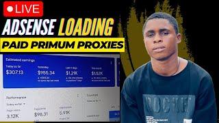 Live Adsense loading with Proxies | Google Adsense loading with paid proxies 2024