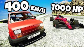 ️ KTO ZJEDZIE SZYBCIEJ Z PEŁNEJ PUŁAPEK GÓRY!? | BeamNG.Drive |