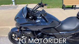 TG MotoRider-CTX 700 Complete Review and Ride. The Strangest Bike You’ll Ever Love.