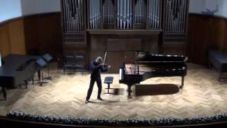 Artiom Shishkov - Eugène Ysaÿe. Sonata No.3 for solo violin