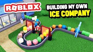 Building My Own ICE FACTORY TYCOON in Roblox