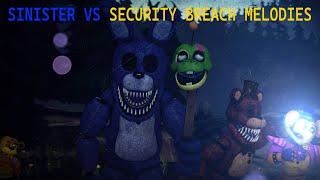 [SFM FNaF] Sinister vs Security Breach Melodies