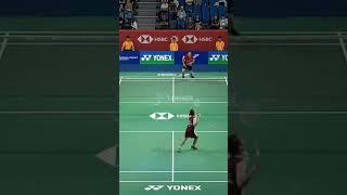Incredible smash by G.M. Tunjung.. #shorts #fyp #fypシ #gregoriamariskatunjung #badminton