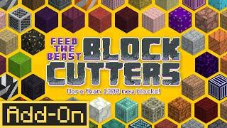 BLOCK CUTTERS ADDON: 1300+ NEW Blocks in Minecraft Bedrock Edition