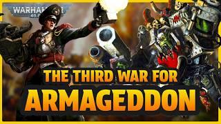 The THIRD WAR for ARMAGEDDON I Warhammer 40k Lore and Story