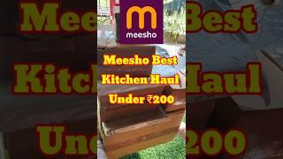 Meesho Best Kitchen Haul Under ₹200 | Huge Meesho Kitchen Haul | #meesho #shorts #kitchenitems