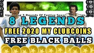 Festive Season Campaign Round 3 || 8 Legends , Free myClub , Free Black ball & More..... || Pes2020